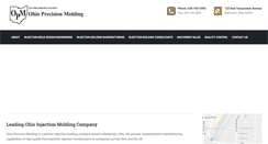 Desktop Screenshot of ohioprecisionmolding.com